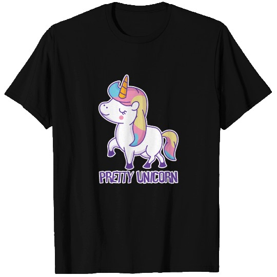 Funny Unicorn Rainbow Magic Sweet Cute Gift idea T Shirts