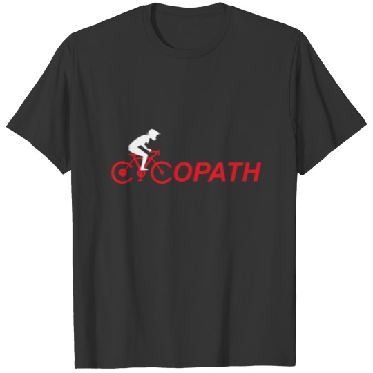 cycopath bicycle gift T-shirt