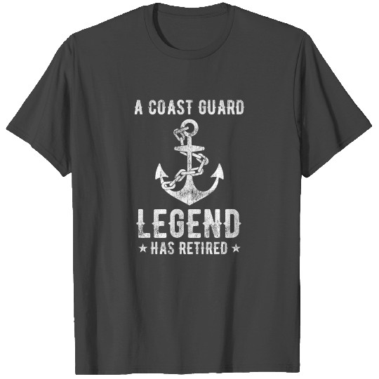 A Coast Guard Legend Has Retired T Shirts