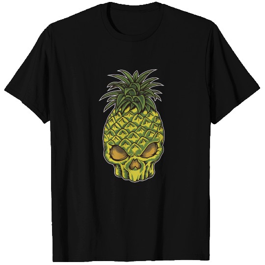 Pineapple Skull | Hot Tropical Fruit T Shirts