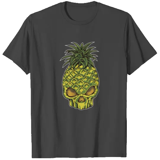 Pineapple Skull | Hot Tropical Fruit T Shirts