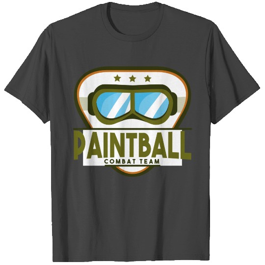 Paintball Rifle Splash Colour Balls Airsoft Gotcha T Shirts