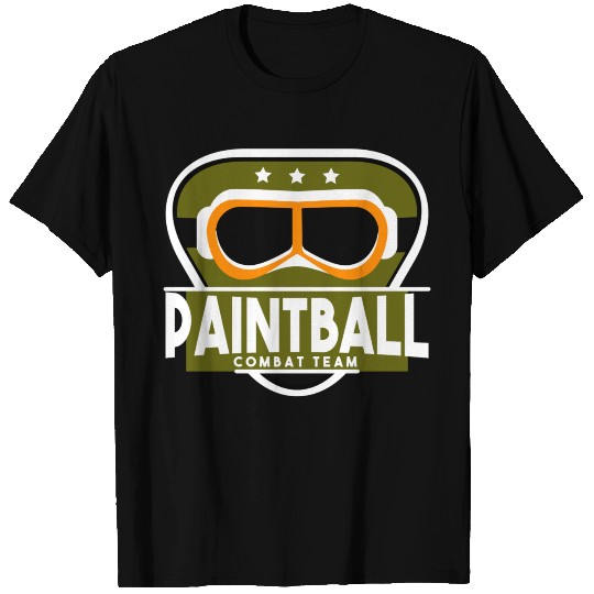 Paintball Rifle Splash Colour Balls Airsoft Gotcha T Shirts