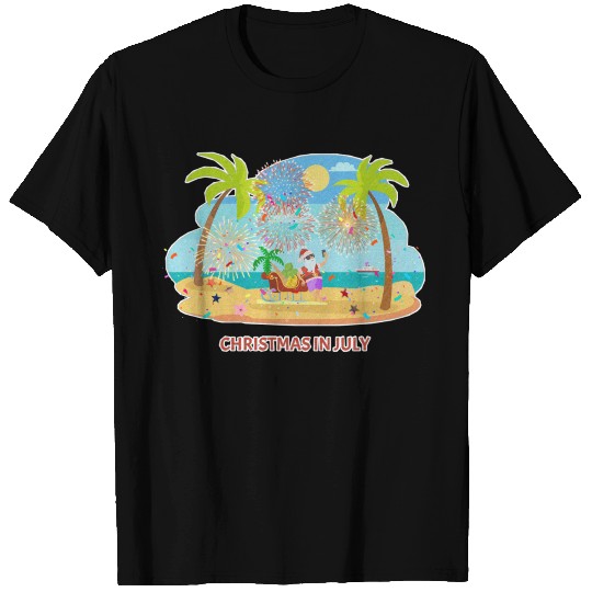 christmas in july T Shirts