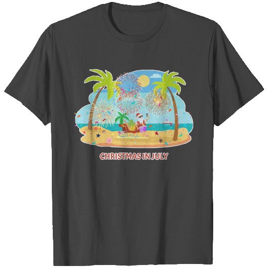 christmas in july T Shirts