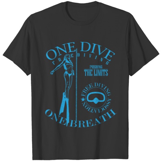 Diving diver snorkeling gift T-shirt