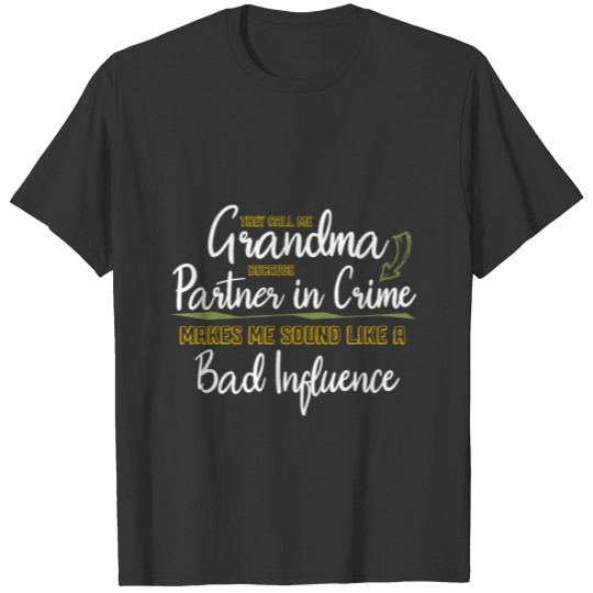 Grandma Sound Grandmother Nana Family Girl Gift T-shirt