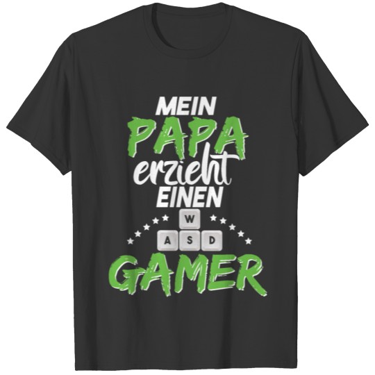 True Gaming Dad educates a WSAD gamer T-shirt