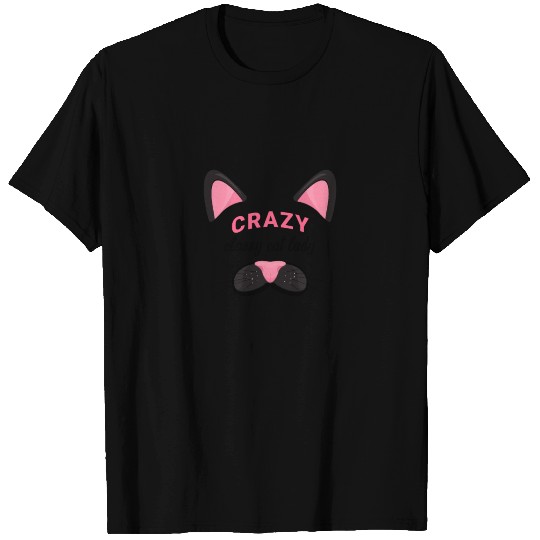 Crazy cat lady T Shirts