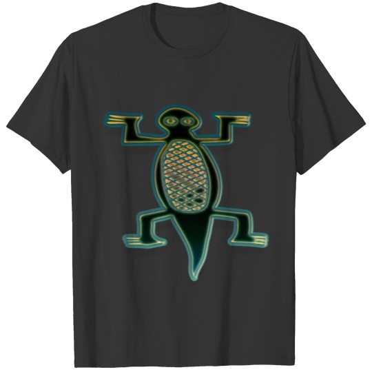 Stammeskunst, Gecko, lizard, Tätowierung, african T-shirt