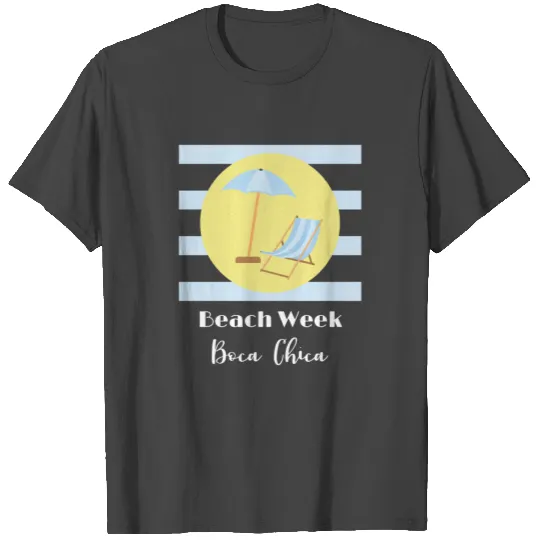 Boca Chica Beach Week Summer Family Vacation T Shirts