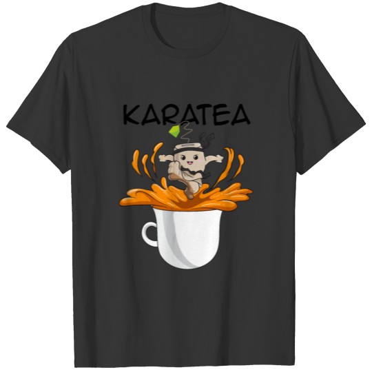 Karatea Karate Gift tea bag tea Martial Arts Boy T Shirts