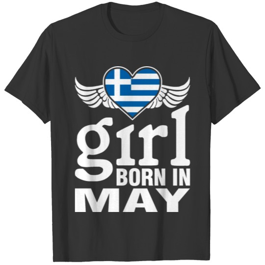 Greek Girl Born In May T Shirts