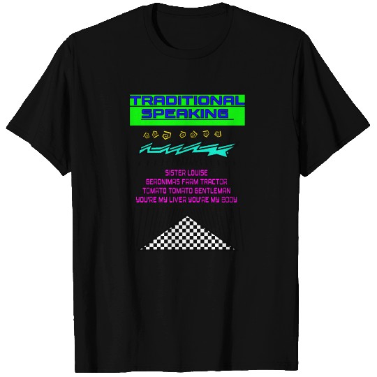 80s music pop talking T Shirts