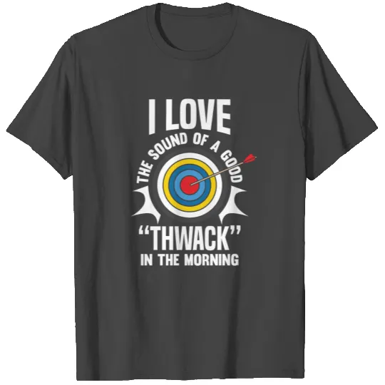 Archery Bullseye Target Practice Shooting Arrows T Shirts