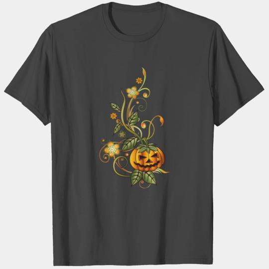 Pumpkin Plant Halloween T Shirts