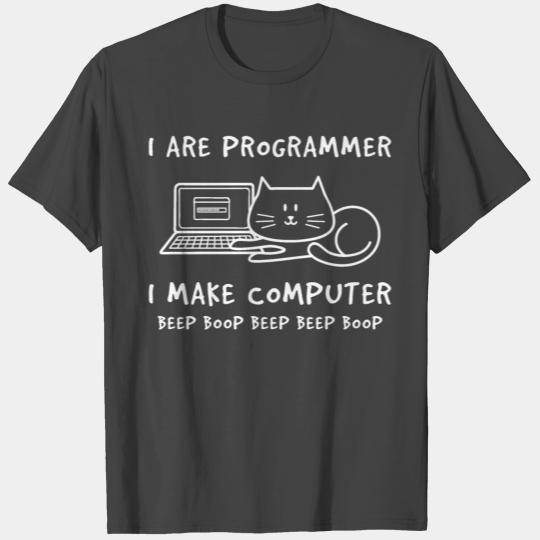 Programmer Saying Cat T Shirts