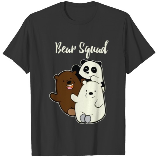 Bear Squad Bear Panda Polar Bear Brown Bear Gift T Shirts