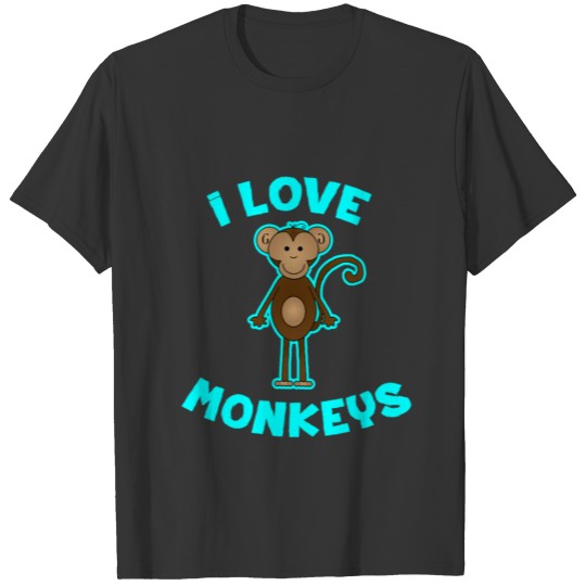 Monkeys Gorilla Ape Orangutan Forest Animal Gift T-shirt
