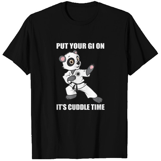 MMA Panda Bear Karate Competition Kung Fu Gift T Shirts