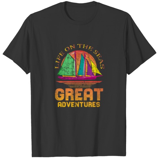 Retro Vintage Boat T Shirts