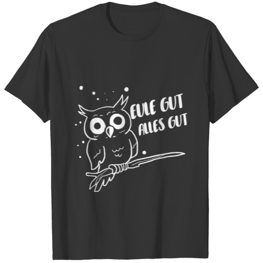Owl Nocturnal Birds Barn Owl Flock Pet Animal Gift T Shirts