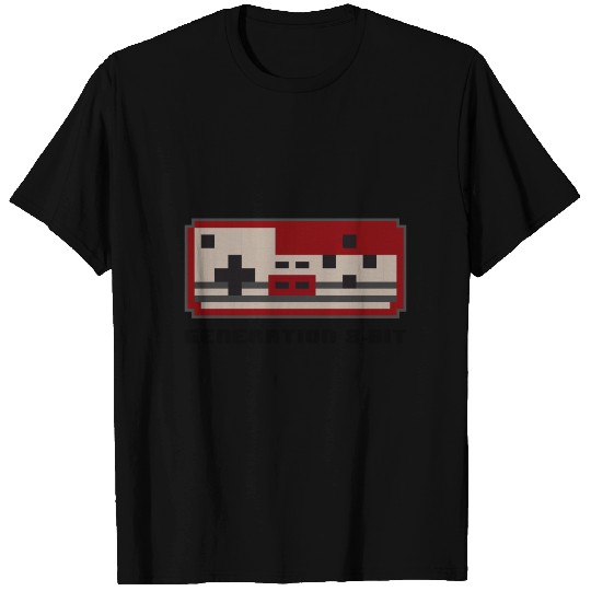 Generation 8 bit Controller Gamepad Videogames T Shirts