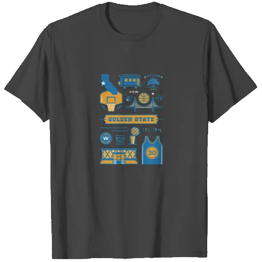 Golden State T Shirts for basketball Lovers