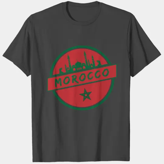 Morocco Design / Mosque Casablanca T Shirts