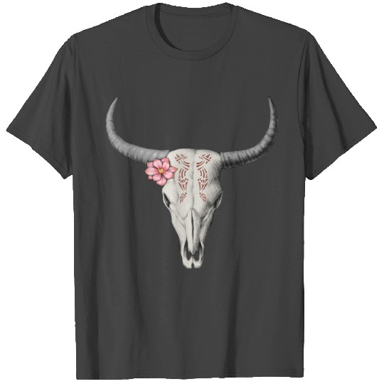Bull Skull T Shirts