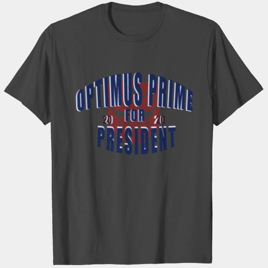 Optimus Prime for President T Shirts