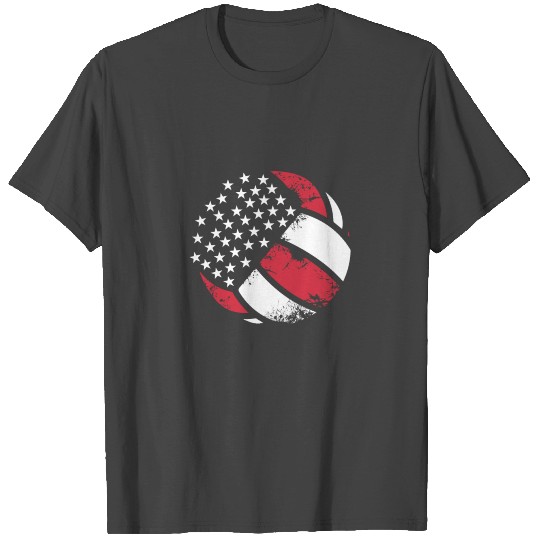 US American Flag Gift | Merica Volleyball Jersey T Shirts