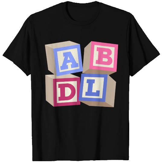 AB DL ageplay ABDL adult baby diaper baby T Shirts