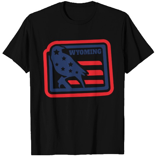 Wyoming Stars and Stripes T Shirts