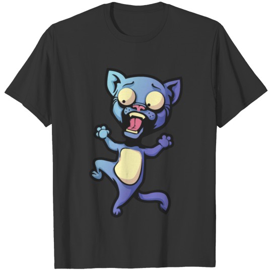 Halloween Scary Cat, halloween, scary T-shirt