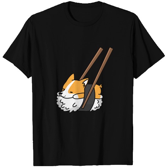 Corgi Sushi T Shirts