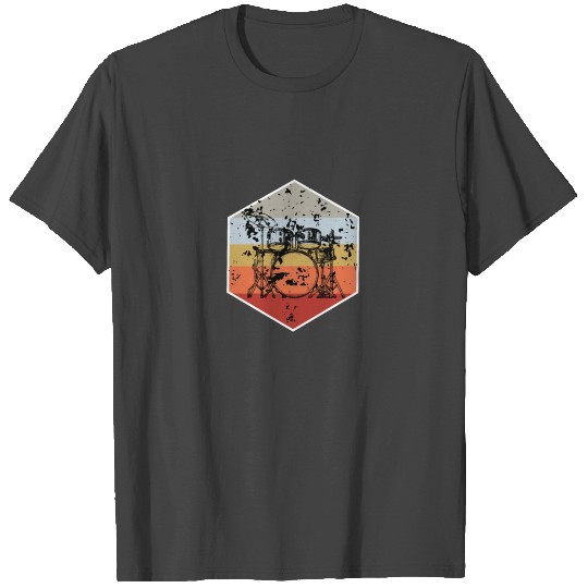 Retro Lightweight Percusion Graphic Gift Cool T Shirts
