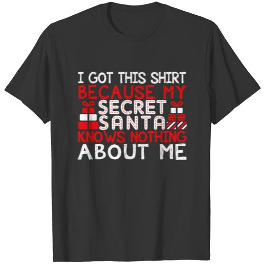 Secret Santa T-shirt