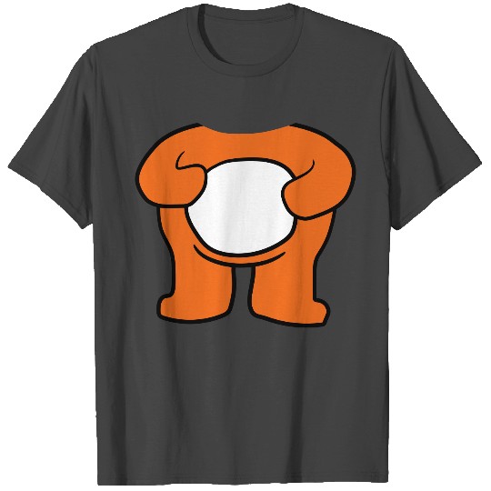bear body head upside down sweet little teddy bear T Shirts