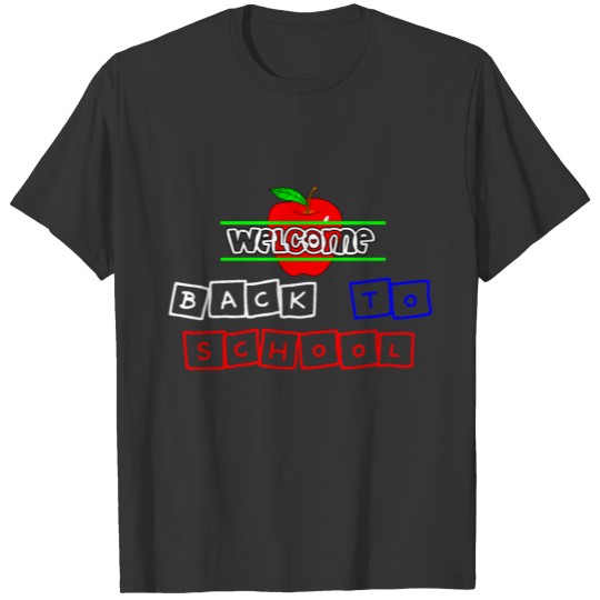 Welcome Back To School Study Student Teacher Gift T-shirt
