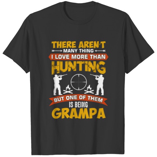 Hunter Grandpa Hunting T-shirt