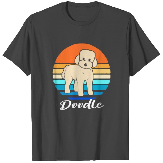 Doodle Dog Goldendoodle Golden Retriever Poodle T Shirts