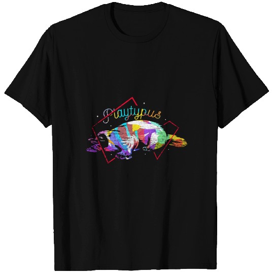 Platypus polygon T Shirts
