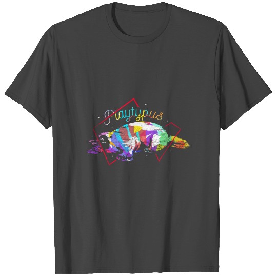 Platypus polygon T Shirts