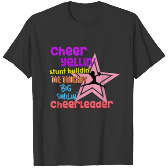 Cheer Quotes Cheerleader T-shirt