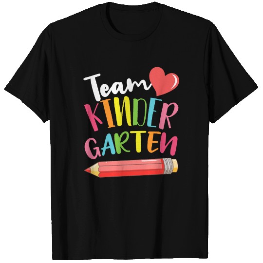 Team Kindergarten Cute Back To School Gift T Shirts