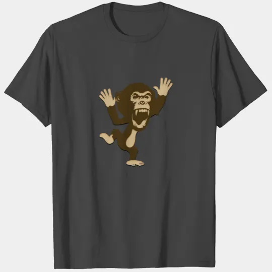 MONKEY - Angry T Shirts