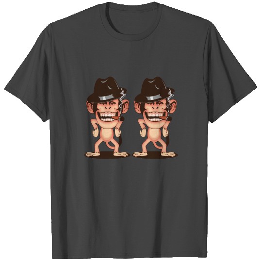 MONKEY - Two Gangster T Shirts
