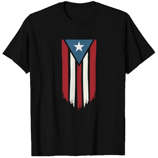 Puerto Rico Flag T Shirts