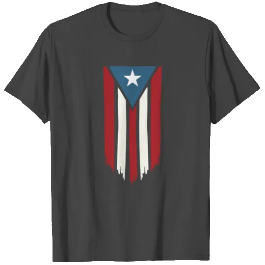 Puerto Rico Flag T Shirts